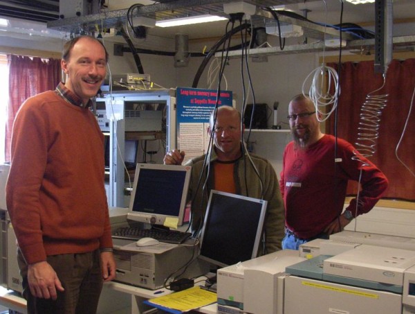 Harro with Carl Petter Nielsen and Trond Svenoe